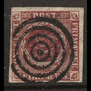 Danmark AFA 1 - 4 RBS Thiele Ia flot m�rke med n�sten perfekt stumpt stempel-1001