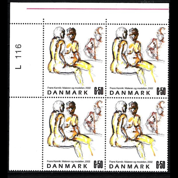 Danmark postfrisk marginalblok L1116