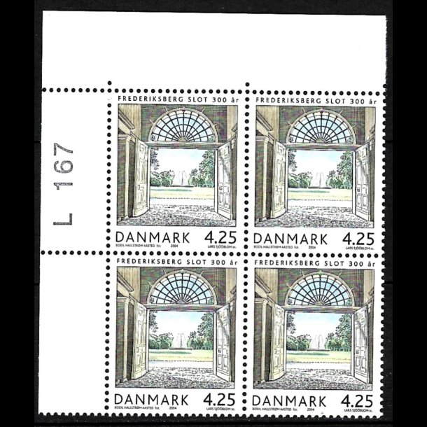 Danmark postfrisk marginalblok L1167