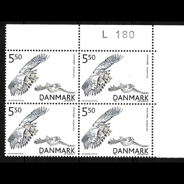 Danmark postfrisk marginalblok L1180