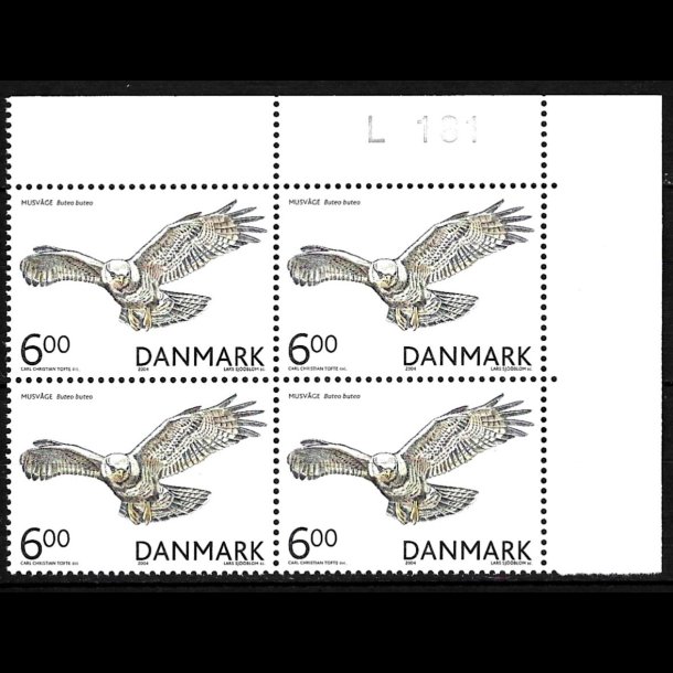 Danmark postfrisk marginalblok L1181