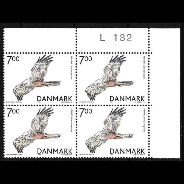 Danmark postfrisk marginalblok L1182