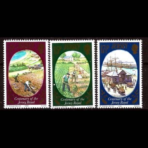 Jersey postfrisk AFA 214-216