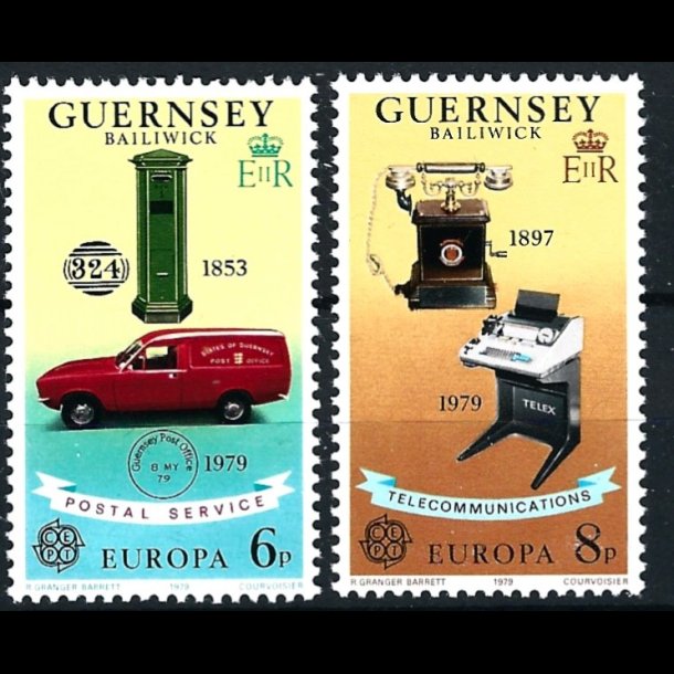 Guernsey postfrisk AFA 182-183