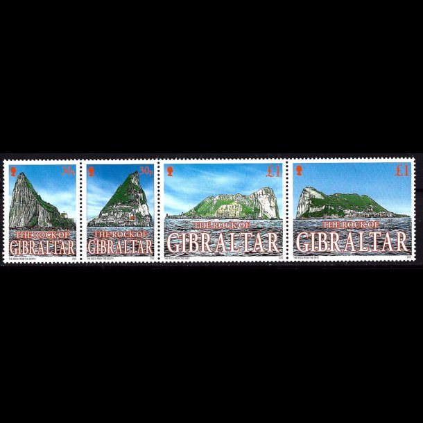 Gibraltar postfrisk AFA 1013-1016 sammentryk