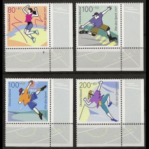 Vesttyskland Tyskland AFA nr. 2840-2843