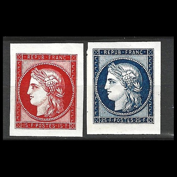 Frankrig postfrisk AFA 852-853