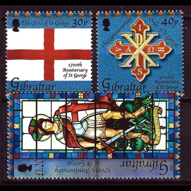 Gibraltar postfrisk AFA 1041-1043