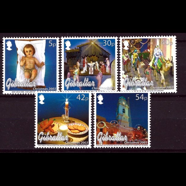 Gibraltar postfrisk AFA 1057-1061