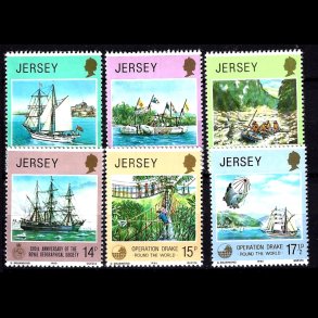 Jersey postfrisk AFA 222-227