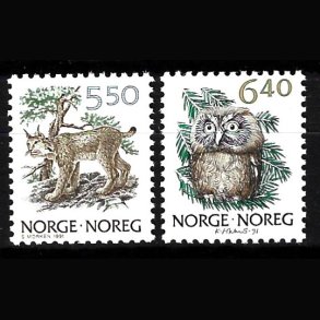 Norge postfrisk AFA 1058-1059