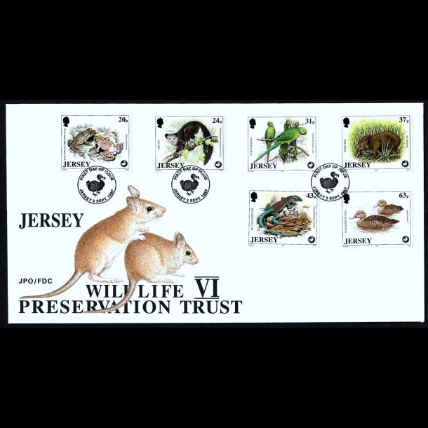 Jersey AFA 789-794 FDC
