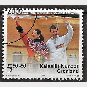 Gr�nland stemplet AFA 468-1