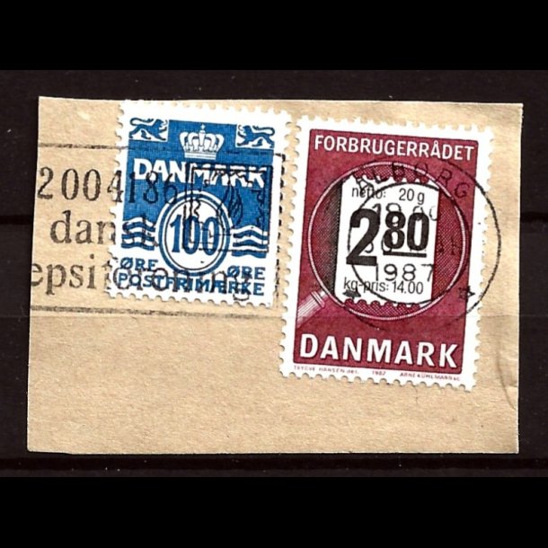 Brevklip m/bystempel lborg - 110