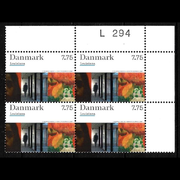 Danmark postfrisk marginalblok L1294