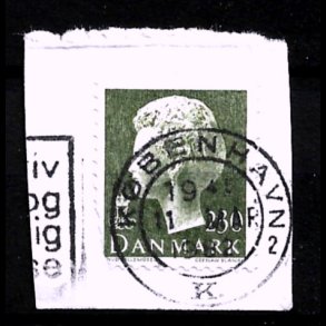 Brevklip m/bystempel K�benhavn - 117a