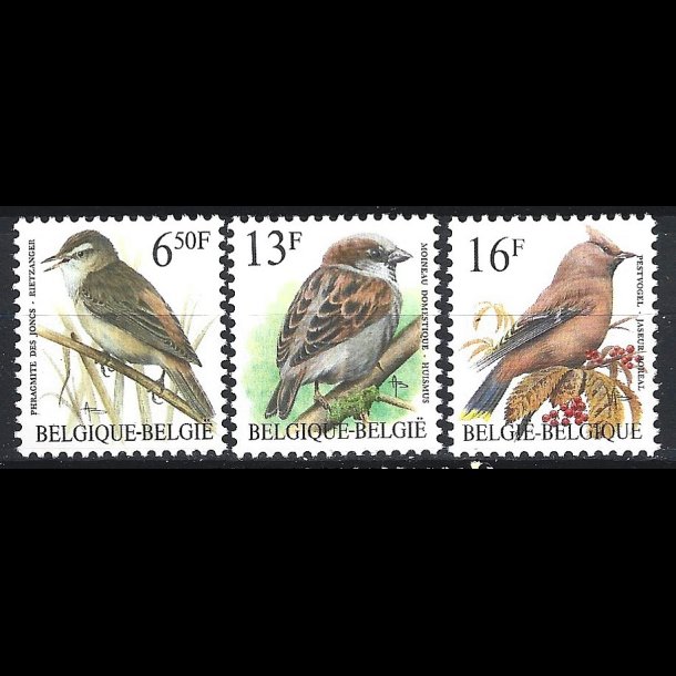 Belgien postfrisk AFA 2594+2595+2637