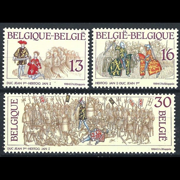 Belgien postfrisk AFA 2611-2613