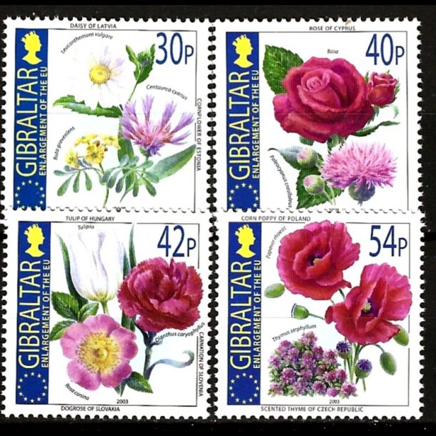 Gibraltar postfrisk AFA 1049-1052