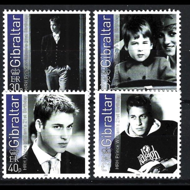 Gibraltar postfrisk AFA 1044-1047