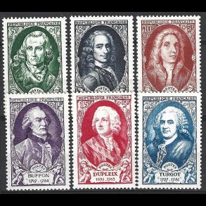 Frankrig postfrisk AFA 878-883