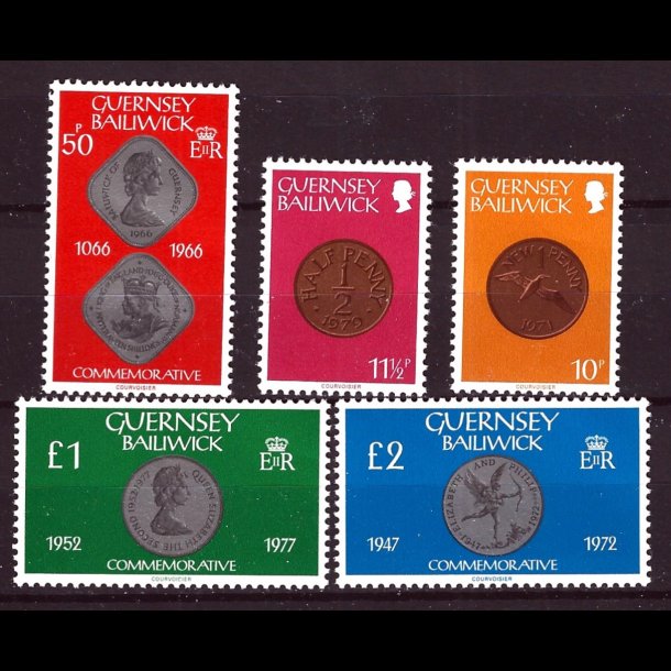 Guernsey postfrisk AFA 192-196