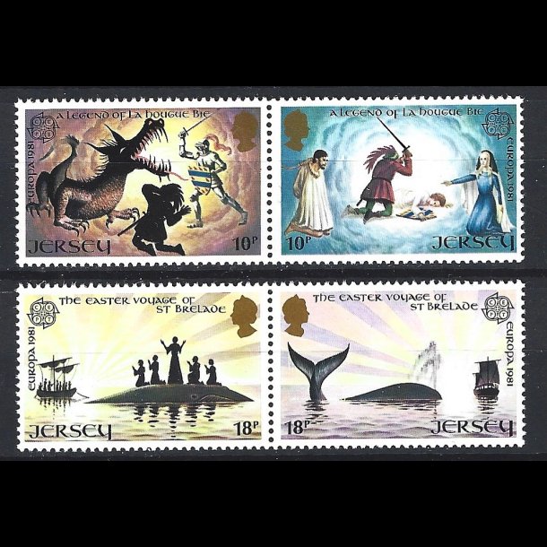 Jersey postfrisk AFA 243-246