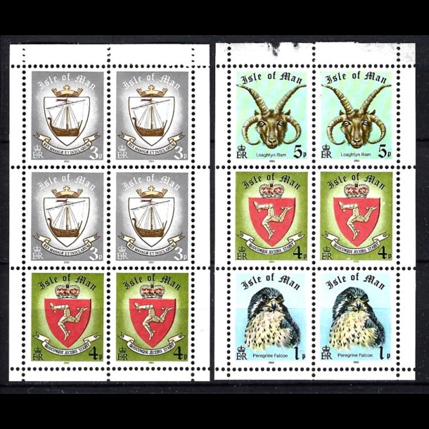 �en Man postfrisk AFA 133+134+169+170 helark