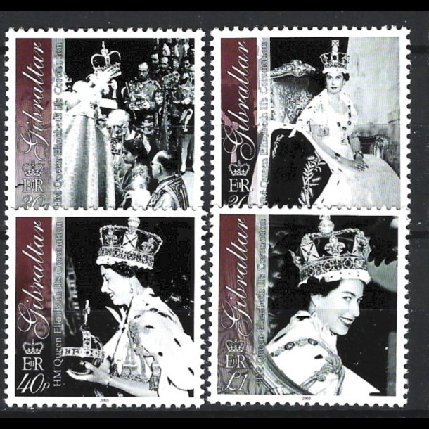 Gibraltar postfrisk AFA 1027-1030