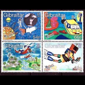 Gibraltar postfrisk AFA 900-903