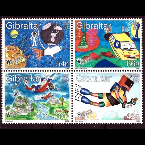 Gibraltar postfrisk AFA 900-903