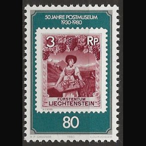 Liechtenstein postfrisk AFA nr. 743