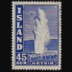 Island stemplet AFA 218