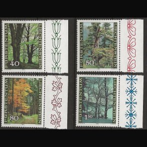 Liechtenstein postfrisk AFA nr. 753-756