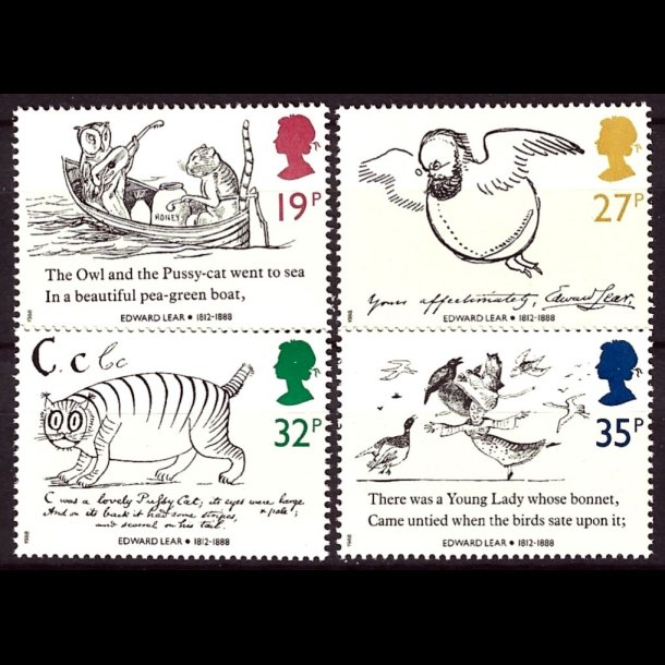 England postfrisk AFA 1285-1288