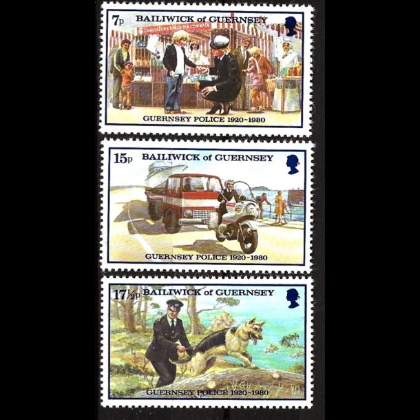 Guernsey postfrisk AFA 199-201
