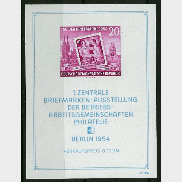 DDR 1954 AFA 257