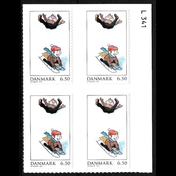 Danmark postfrisk marginalblok L1341