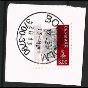 Brevklip m/bystempel Bornholm - 122