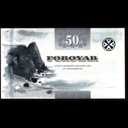 F�r�erne 50-kroner 2011 kval. UNC/0 ufoldet flot!!