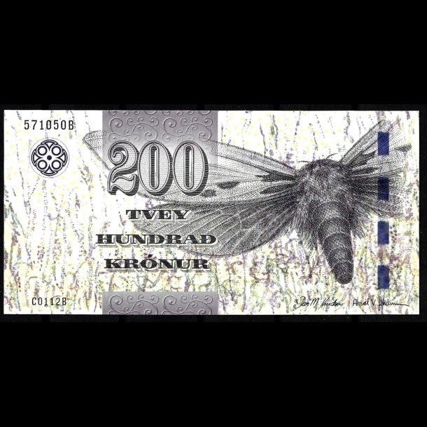 Frerne 200-kroner 2011 kval. UNC/0 ufoldet flot!!