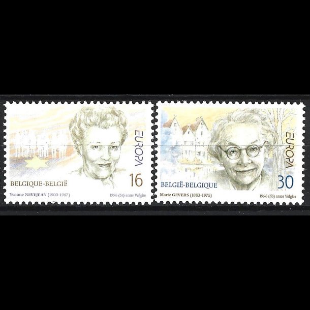 Belgien postfrisk AFA 2695-2696