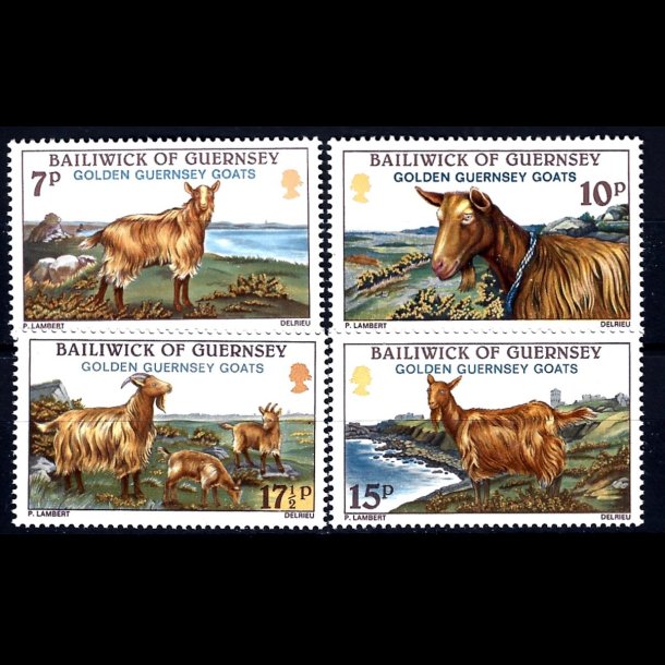 Guernsey postfrisk AFA 202-205