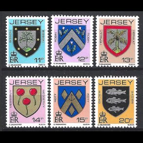 Jersey postfrisk AFA 254-259