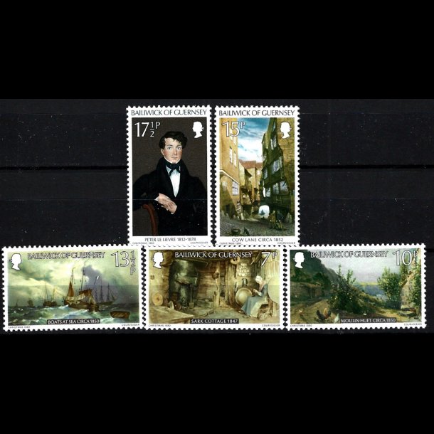 Guernsey postfrisk AFA 206-210