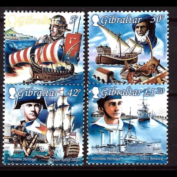 Gibraltar postfrisk AFA 870-873