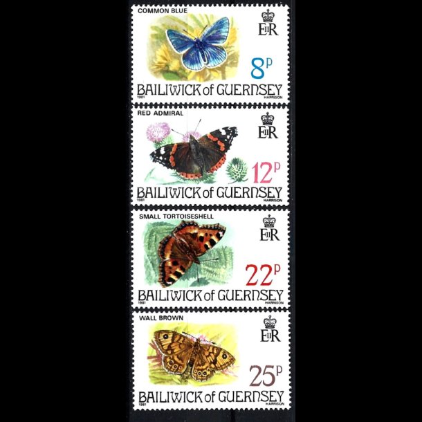 Guernsey postfrisk AFA 211-214