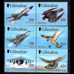 Gibraltar postfrisk AFA 881-886