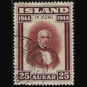 Island stemplet AFA 233