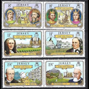 Jersey postfrisk AFA 272-277